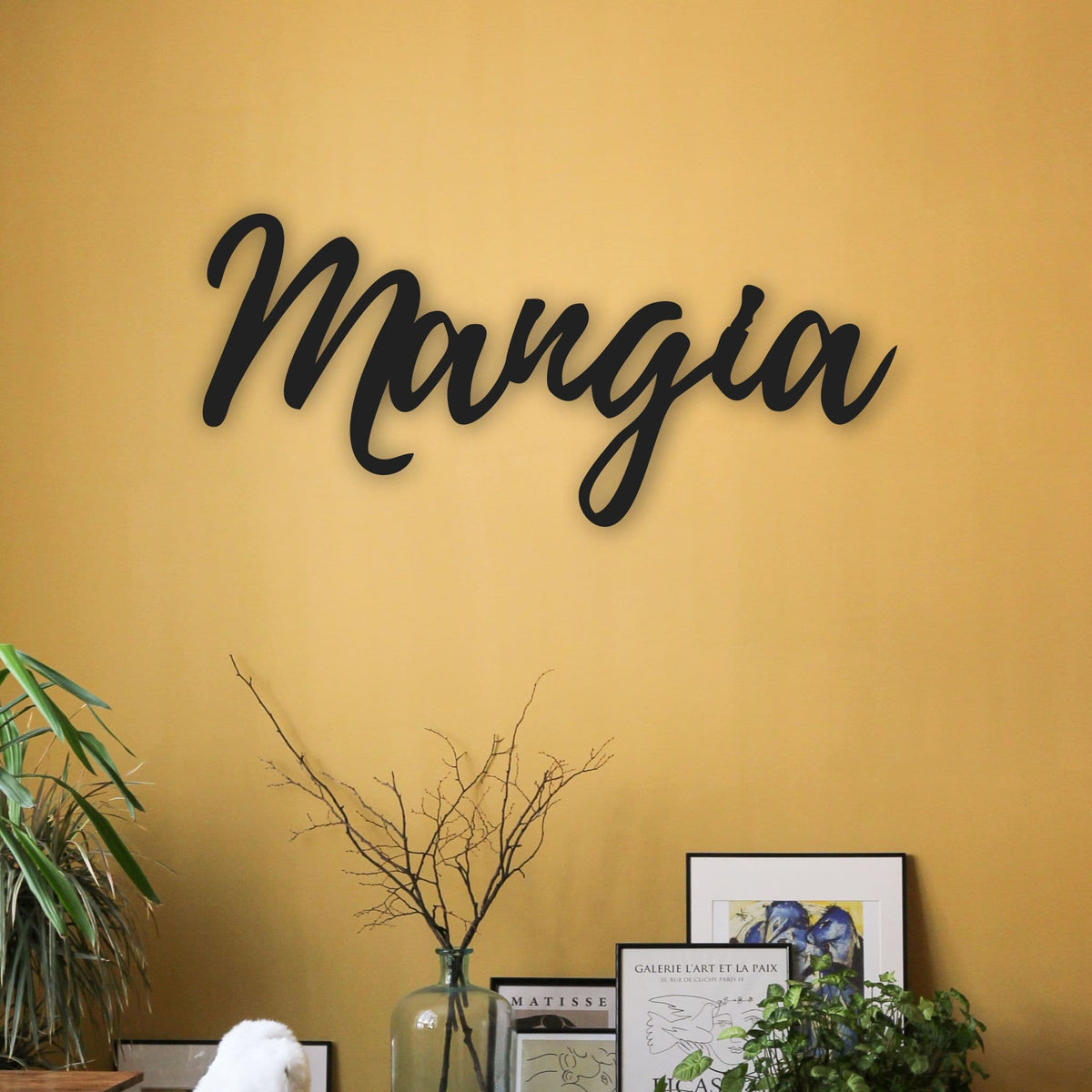 Mangia Wall Sign Italian Kitchen